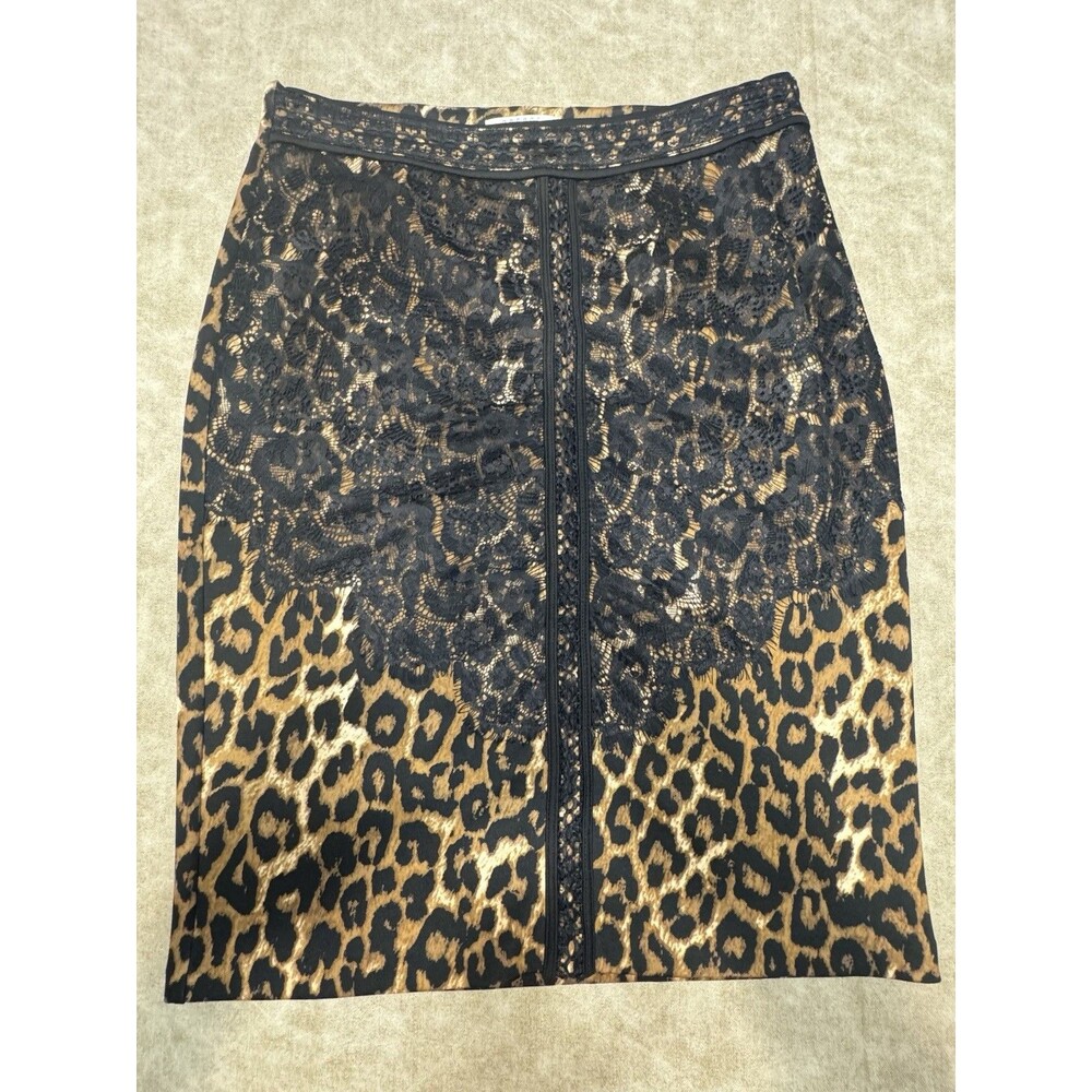 Spense Women’s Leopard Print Skirt Size Medium
